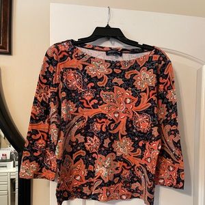 Boatneck stretch tee